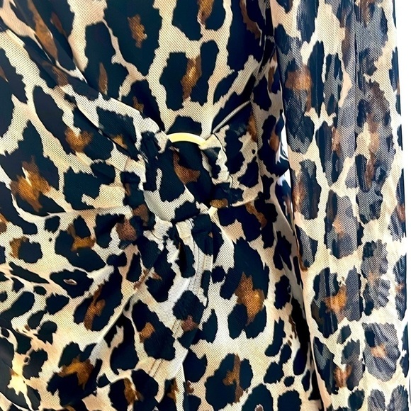 Venus O-Ring Ruched Side Animal Print size M - Picture 4 of 10